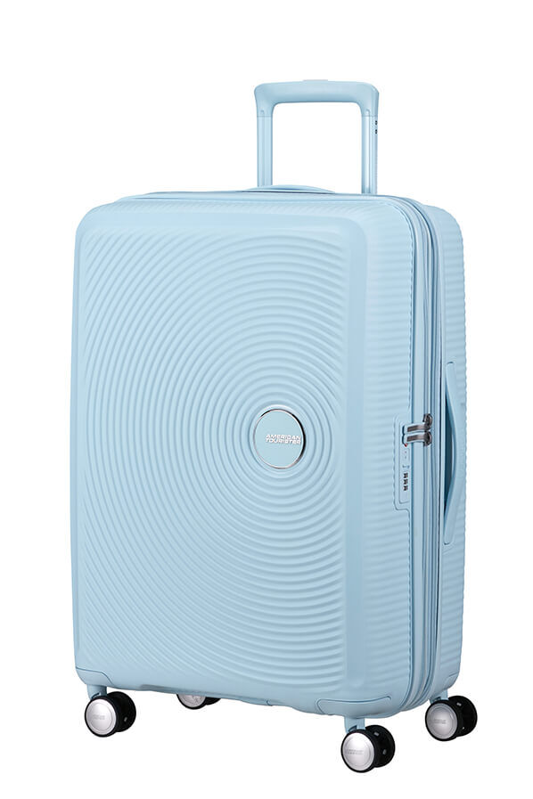American Tourister SoundBox Spinner TSA Expandable 67cm  Pastel Blue