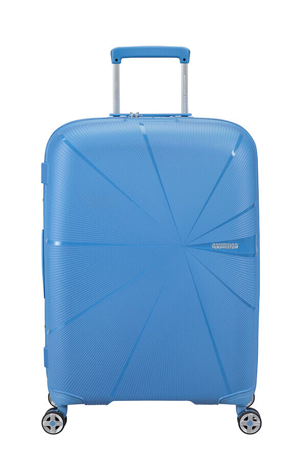 American Tourister Starvibe Spinner Expandable TSA 67cm Tranquil Blue American Tourister Starvibe Spinner Expandable TSA 67cm Tranquil Blue