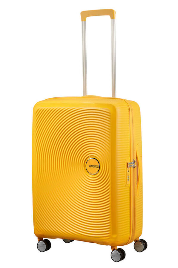 American Tourister Soundbox Spinner 67cm  Golden Yellow American Tourister Soundbox Spinner 67cm  Golden Yellow