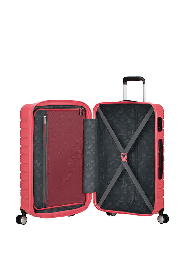 Flashline Pop Check-in Gr&ouml;&szlig;e M | American Tourister Flashline Pop Spinner Exp TSA 67cm  Coral Pink