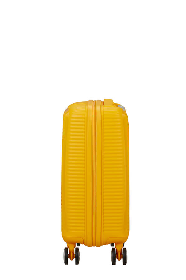 American Tourister Soundbox Mini Spinner 47cm  Golden Yellow American Tourister Soundbox Mini Spinner 47cm  Golden Yellow