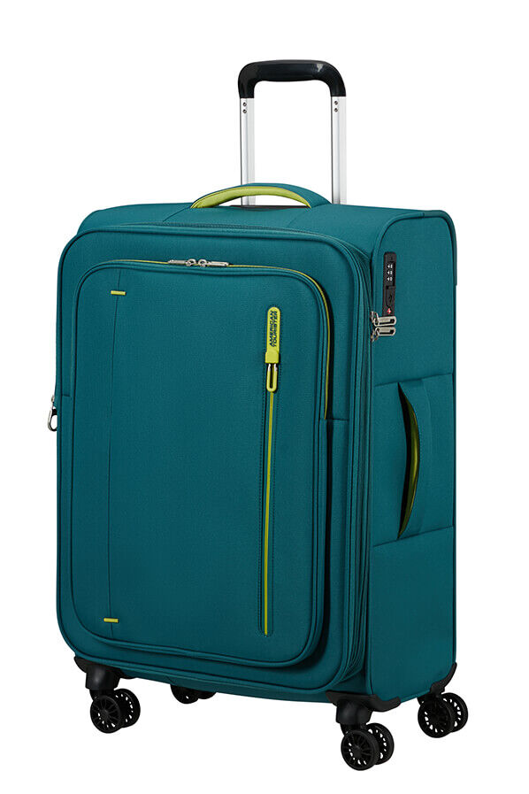 American Tourister Cloudrider Spinner EXP TSA M  Misty Teal
