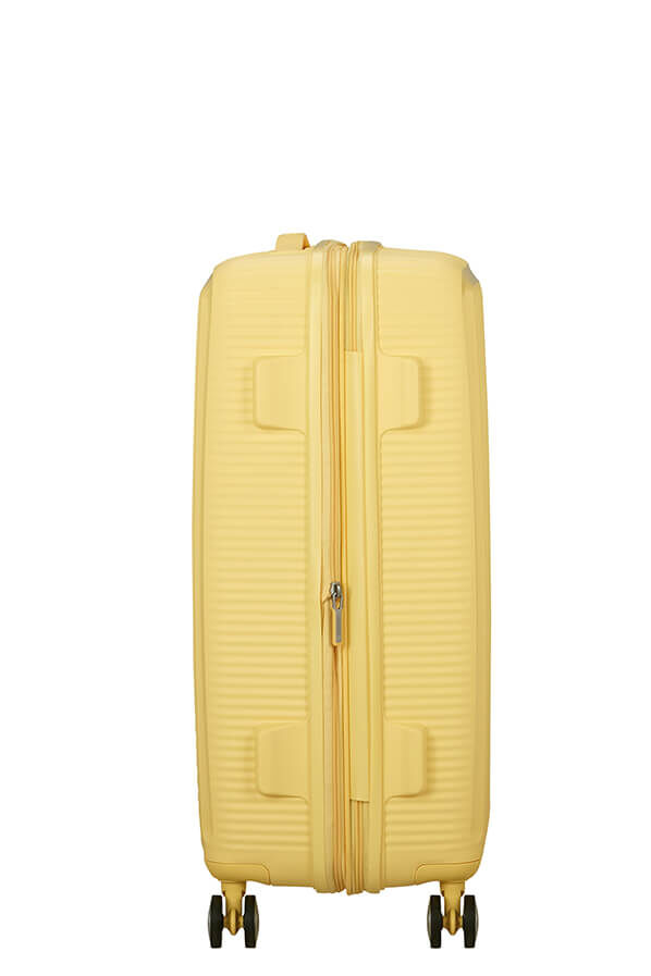 American Tourister SoundBox Spinner TSA Expandable 67cm  Pastel Yellow American Tourister SoundBox Spinner TSA Expandable 67cm  Pastel Yellow