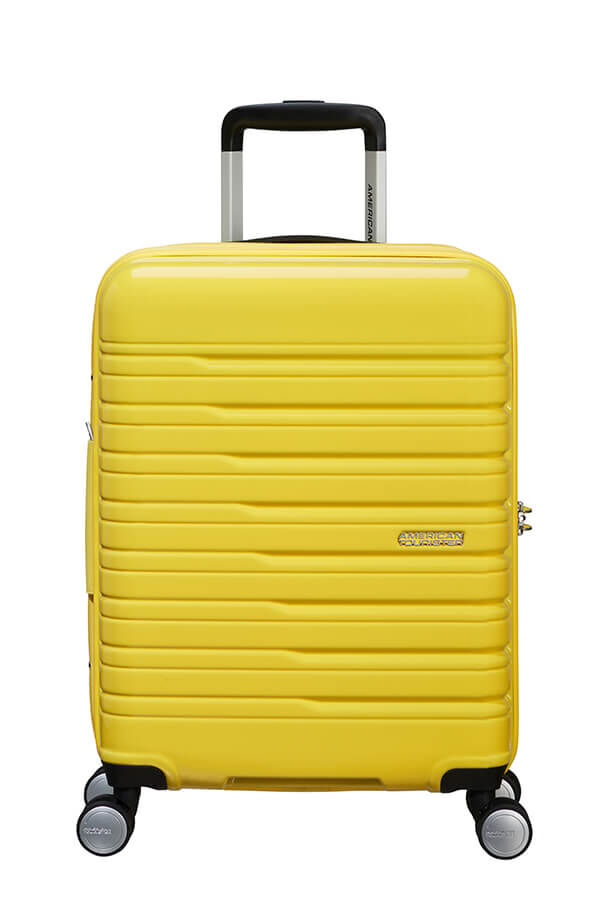 American Tourister Flashline Pop Spinner Exp TSA 55cm  Lemon Yellow American Tourister Flashline Pop Spinner Exp TSA 55cm  Lemon Yellow