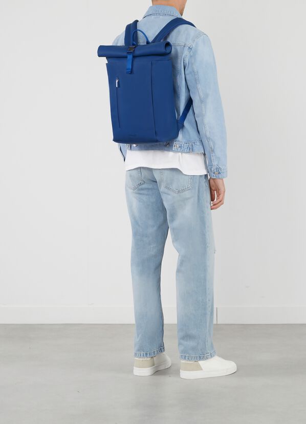 Lipault Lost In Berlin Rolltop Backpack 2.0  Blue Me Away Lipault Lost In Berlin Rolltop Backpack 2.0  Blue Me Away