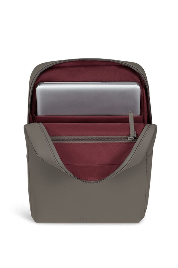 Lipault Lost In Berlin Square Backpack 2.0  Ash Stone Lipault Lost In Berlin Square Backpack 2.0  Ash Stone
