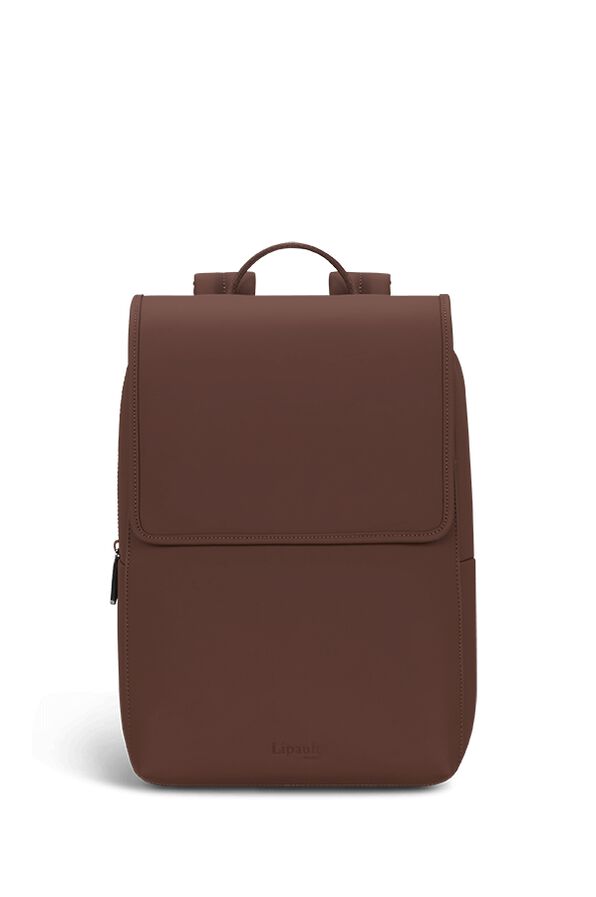 Lipault Lost In Berlin Square Backpack 2.0  Spiced Mocha Lipault Lost In Berlin Square Backpack 2.0  Spiced Mocha