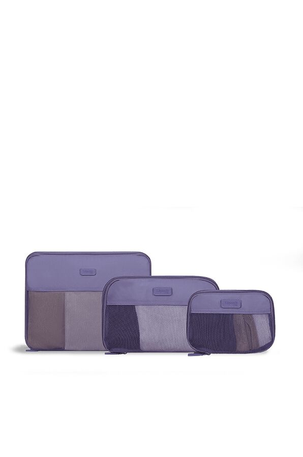 Lipault Lipault Travel Accessories Set Of 3 Compression Packing Cube Fresh Lilac Lipault Lipault Travel Accessories Set Of 3 Compression Packing Cube Fresh Lilac