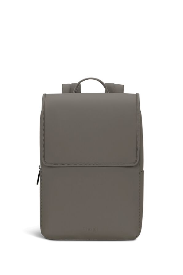 Lipault Lost In Berlin Square Backpack 2.0  Ash Stone Lipault Lost In Berlin Square Backpack 2.0  Ash Stone