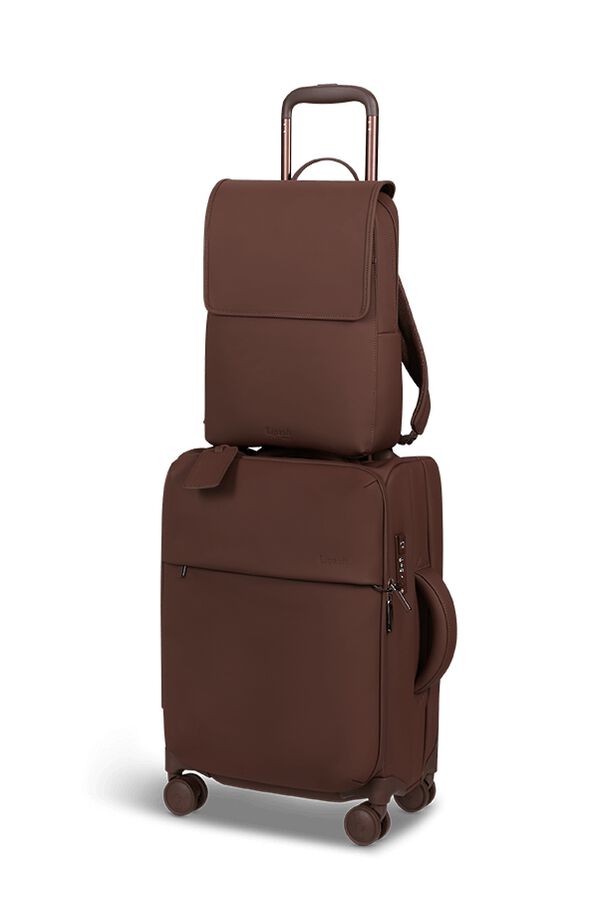 Lipault Lost In Berlin Square Backpack 2.0  Spiced Mocha Lipault Lost In Berlin Square Backpack 2.0  Spiced Mocha