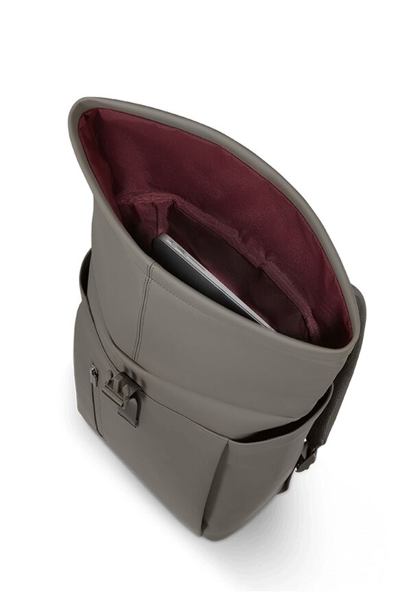 Lipault Lost In Berlin Rolltop Backpack 2.0  Ash Stone Lipault Lost In Berlin Rolltop Backpack 2.0  Ash Stone