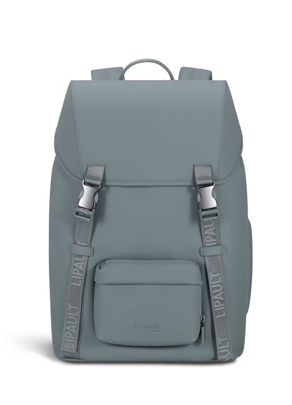 Lipault Lost In Berlin Exile Backpack  Cement Storm Lipault Lost In Berlin Exile Backpack  Cement Storm