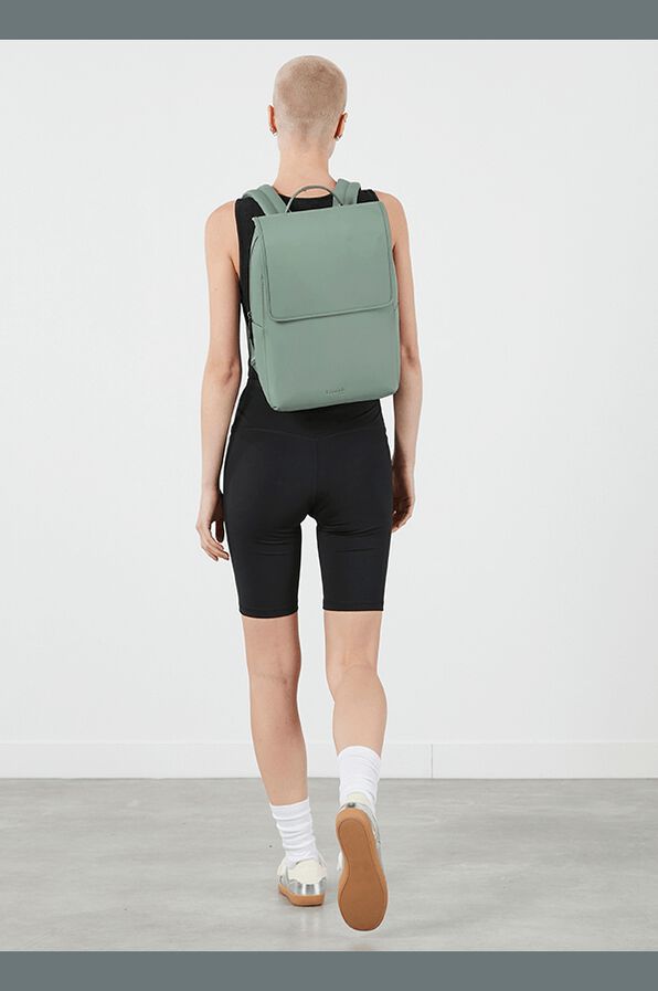 Lipault Lost In Berlin Square Backpack 2.0  Yoga Green Lipault Lost In Berlin Square Backpack 2.0  Yoga Green