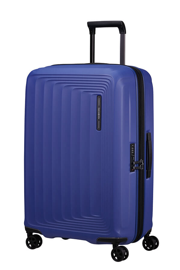 Samsonite Nuon Spinner Expandable 69cm  Matt Nautical Blue Samsonite Nuon Spinner Expandable 69cm  Matt Nautical Blue