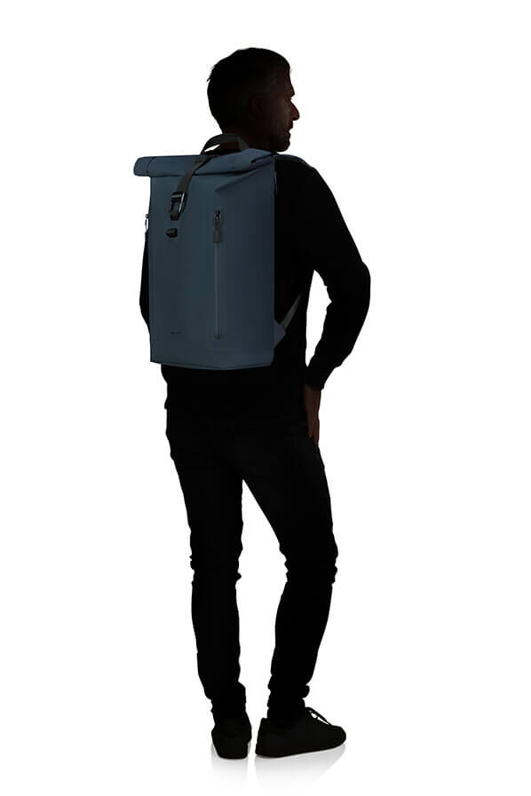 Samsonite Coatify Biz Rolltop Backpack 15.6'  Blue