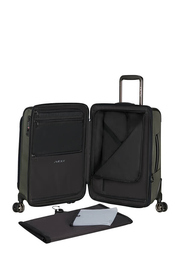 Samsonite Pro-DLX 6 Spinner Expandable 55cm  Green