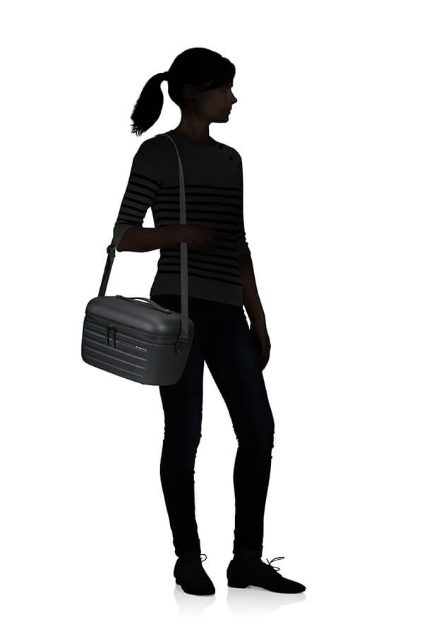 Samsonite Stackd Beauty Case  Schwarz