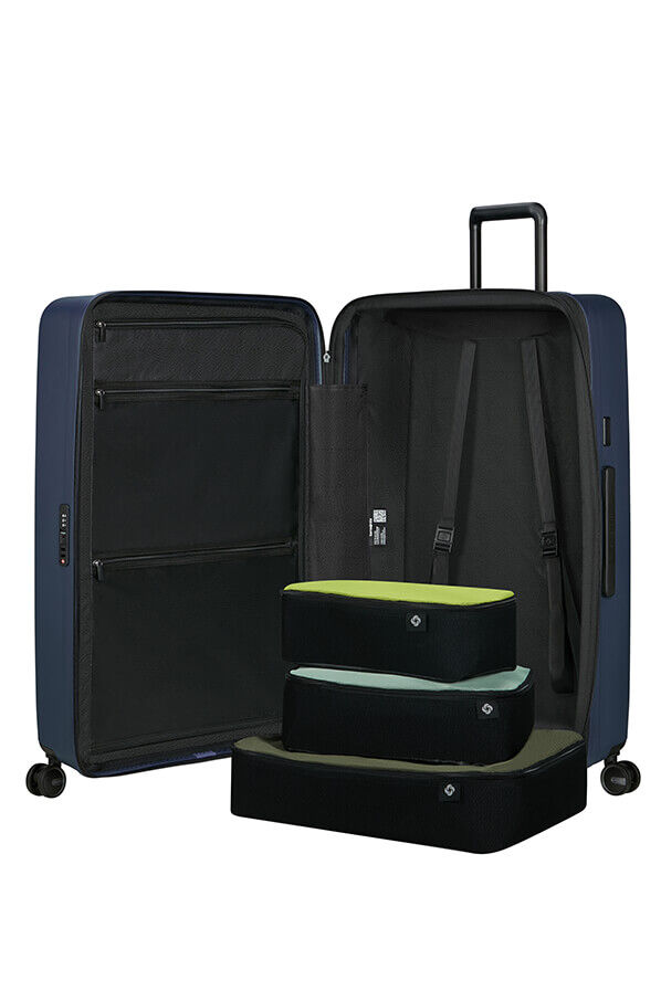 Samsonite Restackd Spinner Expandable 81cm  Midnight