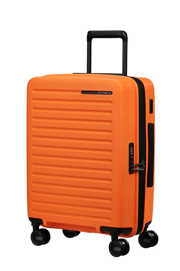 Samsonite Restackd Spinner Expandable 55cm  Papaya Samsonite Restackd Spinner Expandable 55cm  Papaya