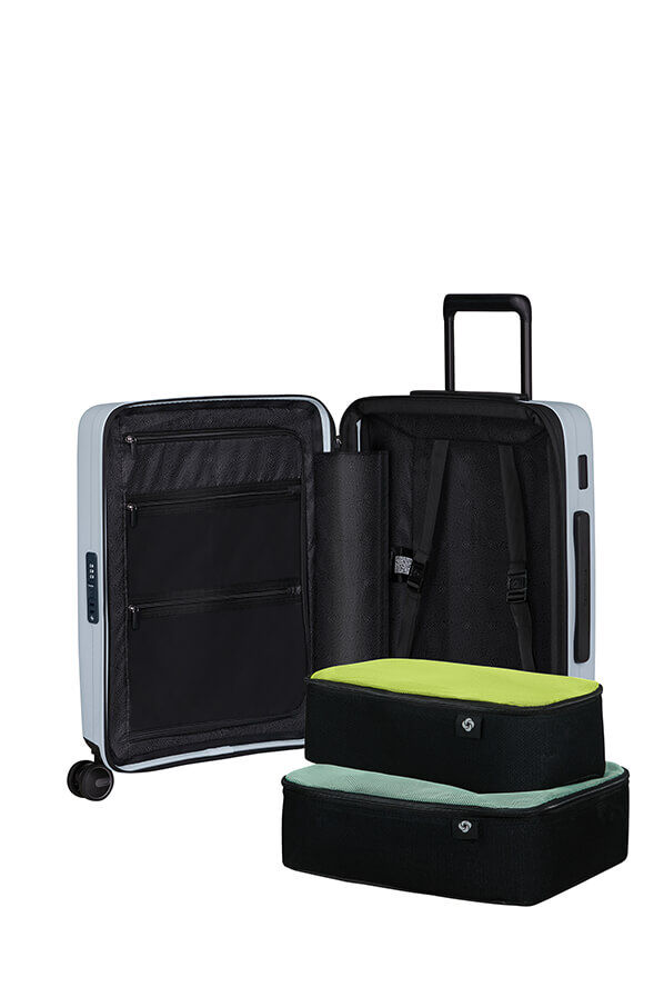 Samsonite Restackd Spinner Expandable 55cm  Glacier Samsonite Restackd Spinner Expandable 55cm  Glacier