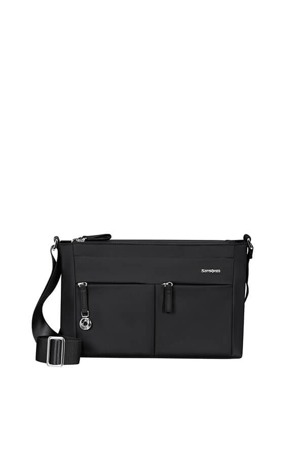 Samsonite Move 5.0 Horiz. Shoulder Bag + Flap  Black