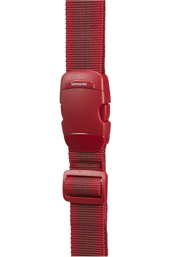 Samsonite Global Ta Luggage Strap 38mm Red Samsonite Global Ta Luggage Strap 38mm Red
