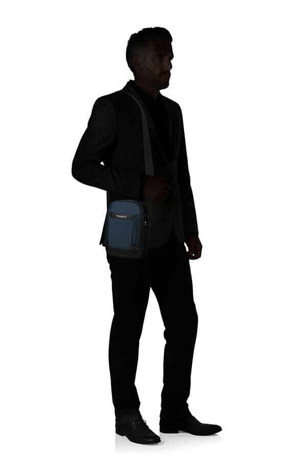 Samsonite Pro-Dlx 6 Crossbody Bag M  Blau