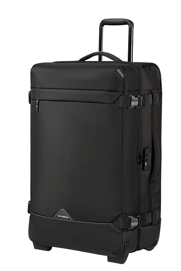 Samsonite Roadseeker Duffle with wheels 68cm  Deep Black Samsonite Roadseeker Duffle with wheels 68cm  Deep Black