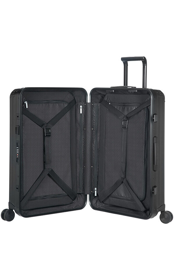 Samsonite Lite-Box Alu Spinner 76cm  Schwarz