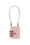 Samsonite Ta Revolution Cablelock 3 dial TSA  Rose