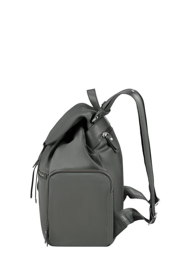 Samsonite Karissa Evo Backpack 3 Pkt 1 Buckle  Gunmetal Green Samsonite Karissa Evo Backpack 3 Pkt 1 Buckle  Gunmetal Green