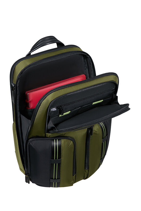 Samsonite Urban-Eye Backpack 15.6' 2 Pockets 15.6'  Wasabi/Black