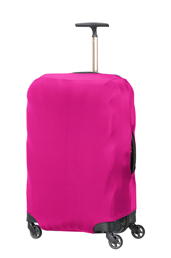 Samsonite Global Ta Lycra Luggage Cover M  Deep Pink Samsonite Global Ta Lycra Luggage Cover M  Deep Pink