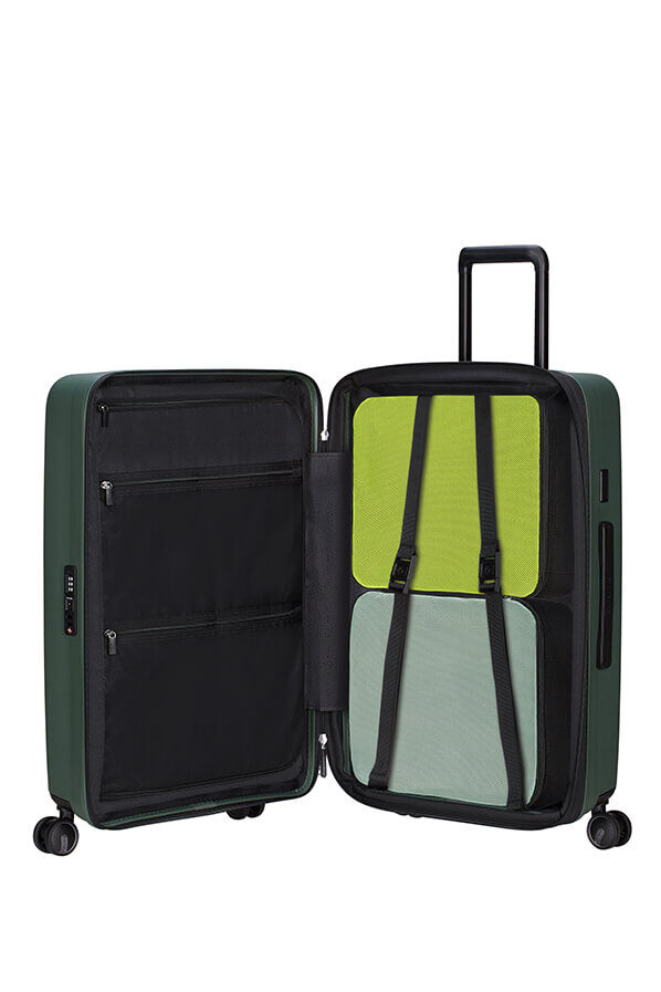 Samsonite Restackd Spinner Expandable 68cm  Sage Samsonite Restackd Spinner Expandable 68cm  Sage