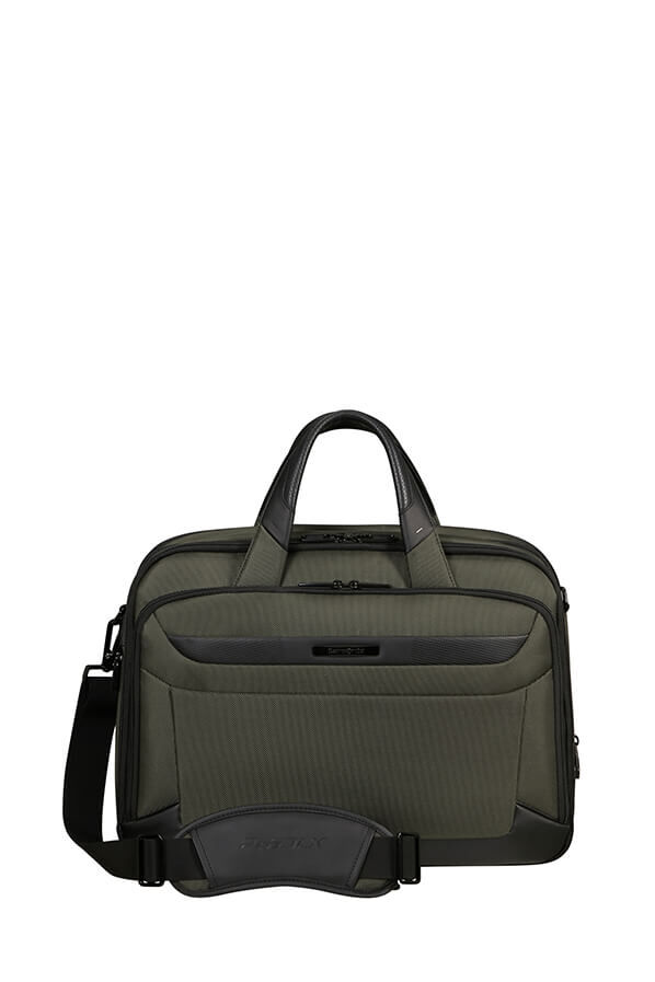 Samsonite Pro-Dlx 6 Bailhandle Expandable 15.6'  Gr&uuml;n