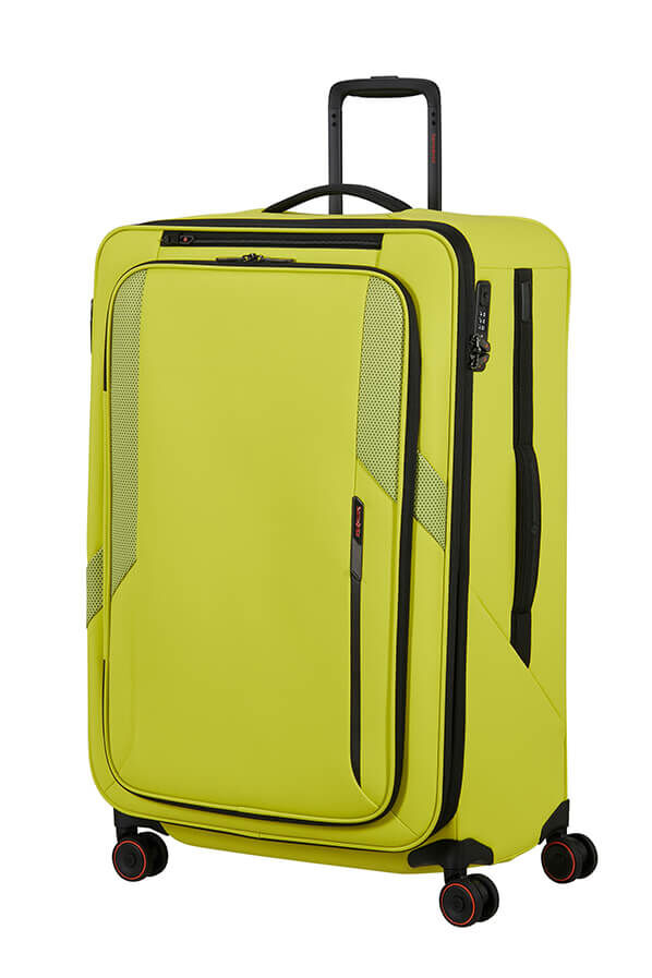Samsonite Glazed Spinner Expandable 78cm  Lime Punch