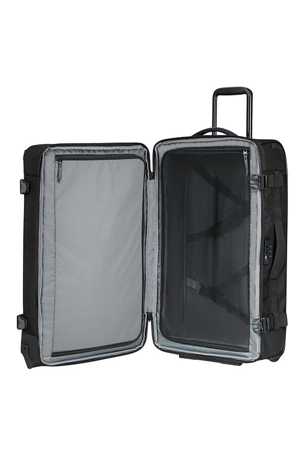 Samsonite Roadseeker Duffle with wheels 68cm  Deep Black Samsonite Roadseeker Duffle with wheels 68cm  Deep Black
