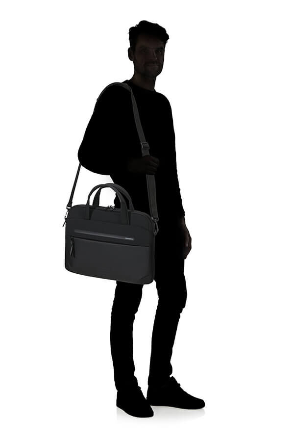 Samsonite Moderny Slim Briefcase 15.6'  Black Samsonite Moderny Slim Briefcase 15.6'  Black