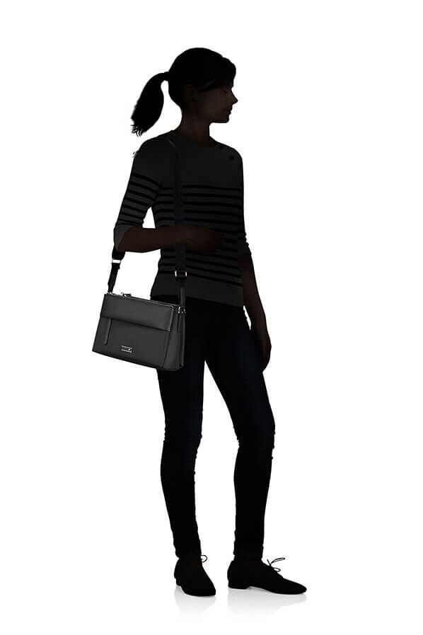 Samsonite Zalia 3.0 H.Shoulder Bag 3 Comp  Schwarz