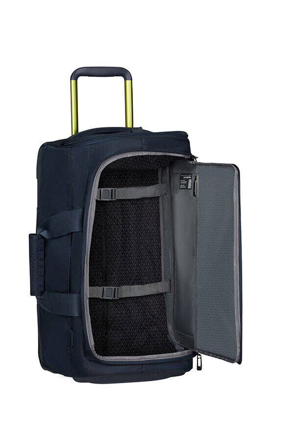 Samsonite Respark Duffle with wheels 55cm  Midnight Blue/Lime
