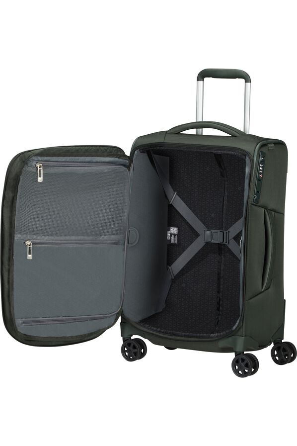 Samsonite Respark SPIN. 55/20 LENGTH 35 EXP  Forest Green Samsonite Respark SPIN. 55/20 LENGTH 35 EXP  Forest Green
