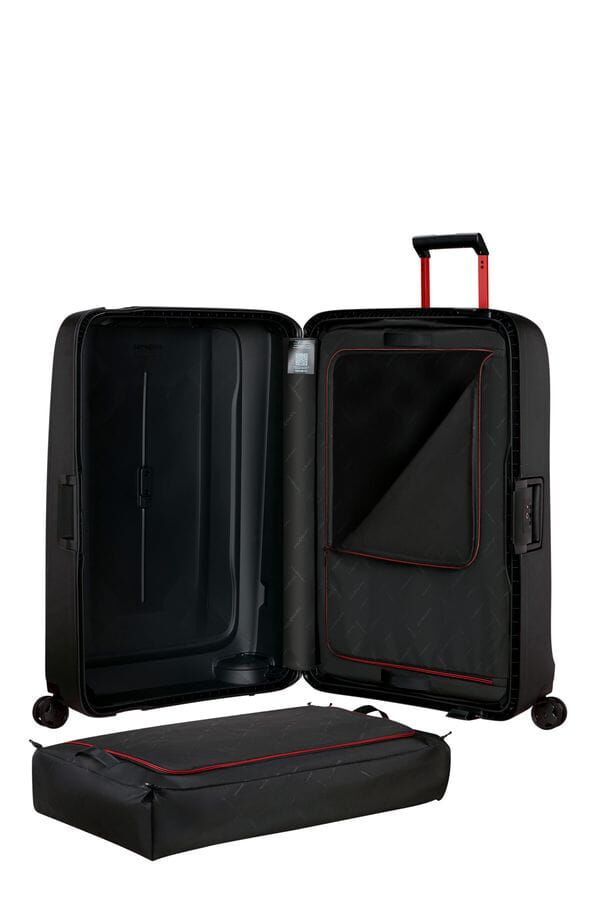 Samsonite Essens Spinner 81cm  Charcoal/Red Samsonite Essens Spinner 81cm  Charcoal/Red