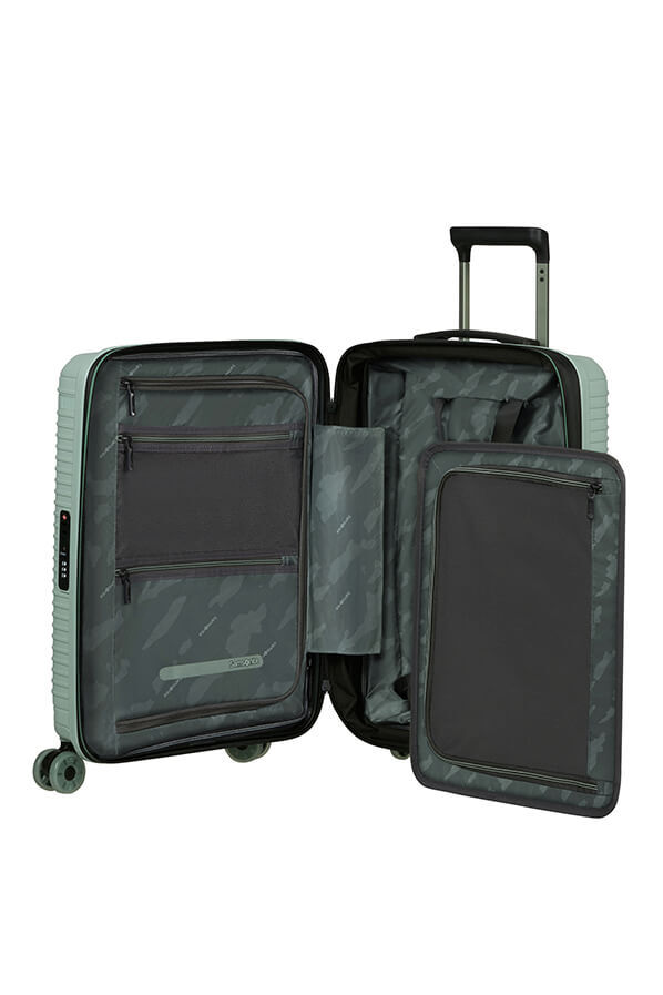 Prodiver Trolley mit 4 Rollen erweiterbar 55cm | Samsonite Prodiver Hs Spinner Expandable 55cm  Light Sage