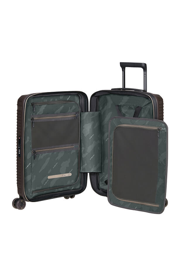 Prodiver Trolley mit 4 Rollen erweiterbar 55cm | Samsonite Prodiver Hs Spinner Expandable 55cm  Coffee Bean