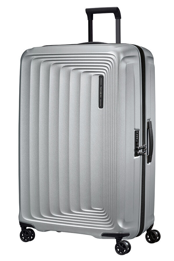 Samsonite Nuon Spinner Expandable 81cm  Matt Silver Samsonite Nuon Spinner Expandable 81cm  Matt Silver