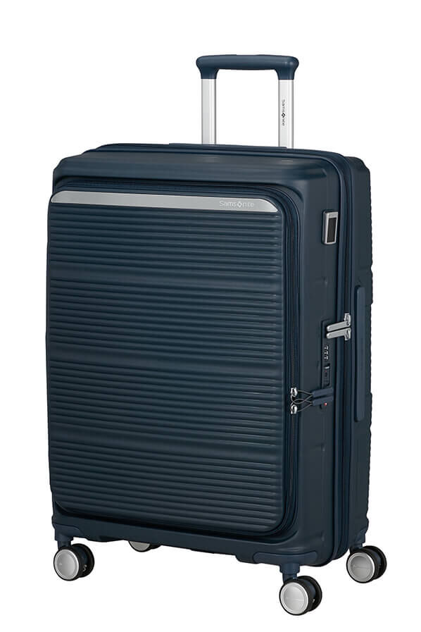 Samsonite Paralux Spinner Expandable Medium Sp 67cm  Midnight Navy Samsonite Paralux Spinner Expandable Medium Sp 67cm  Midnight Navy