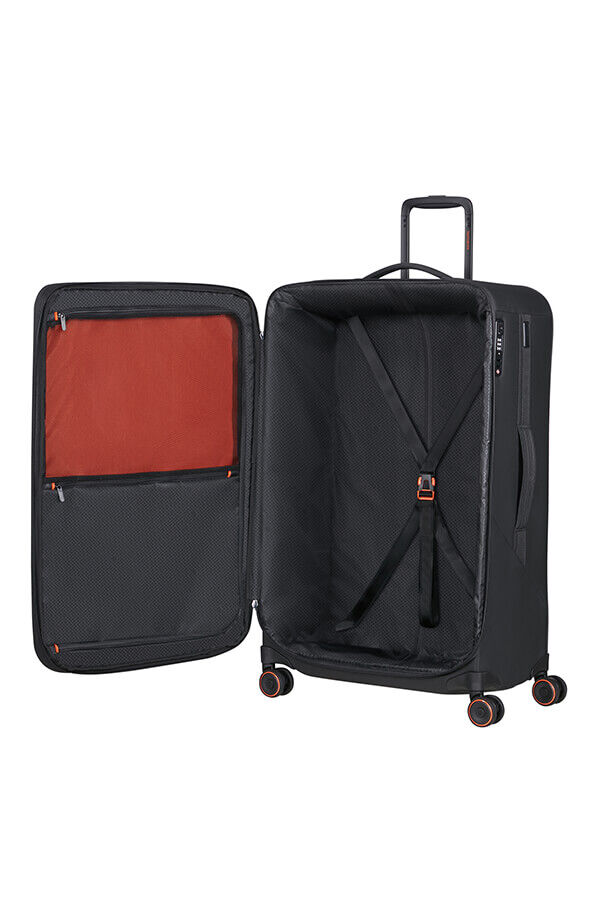 Samsonite Glazed Spinner Expandable 78cm  Schwarz