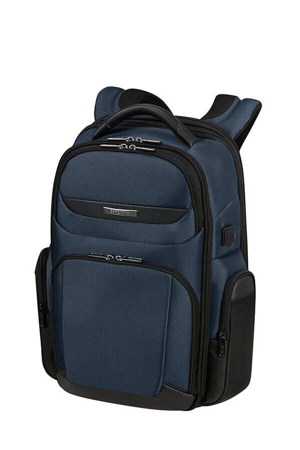 Samsonite Pro-Dlx 6 Backpack 3 Volume Expandable 15.6'  Blau