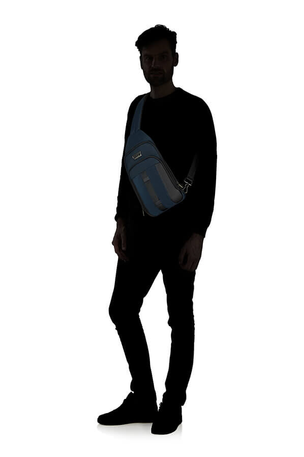 Samsonite Urban-Eye Sling Bag M  Blau