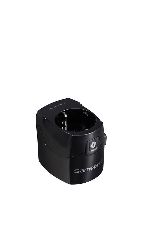 Samsonite Travel Accessories World Adaptor Pro 3-P+USB Schwarz